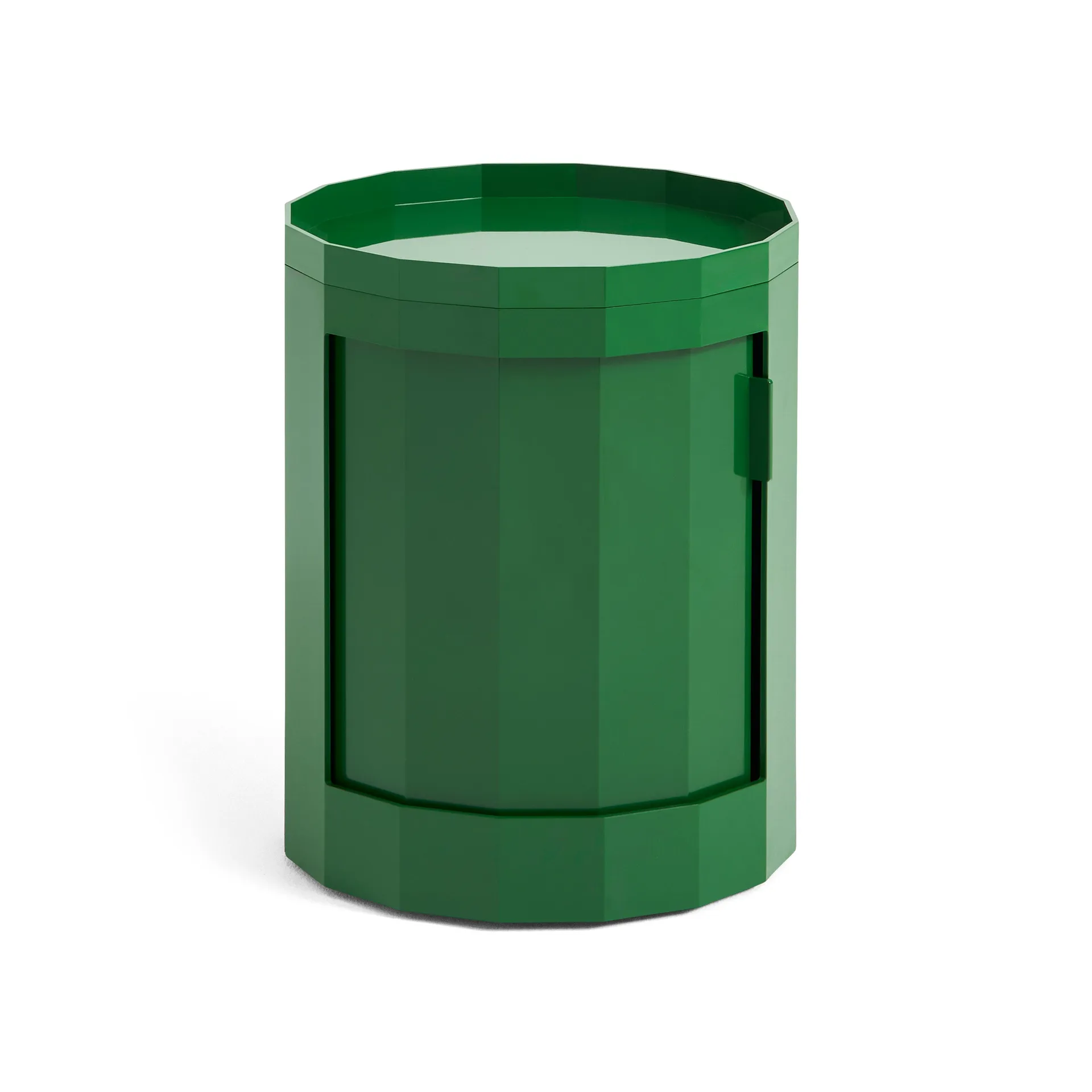 Table d'appoint Facet Cabinet 100, Spinach green HAY