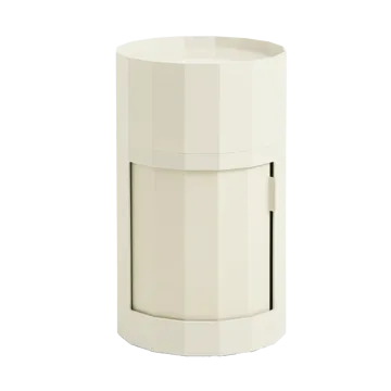 Table d'appoint Facet Cabinet 101 - Eggshell - HAY