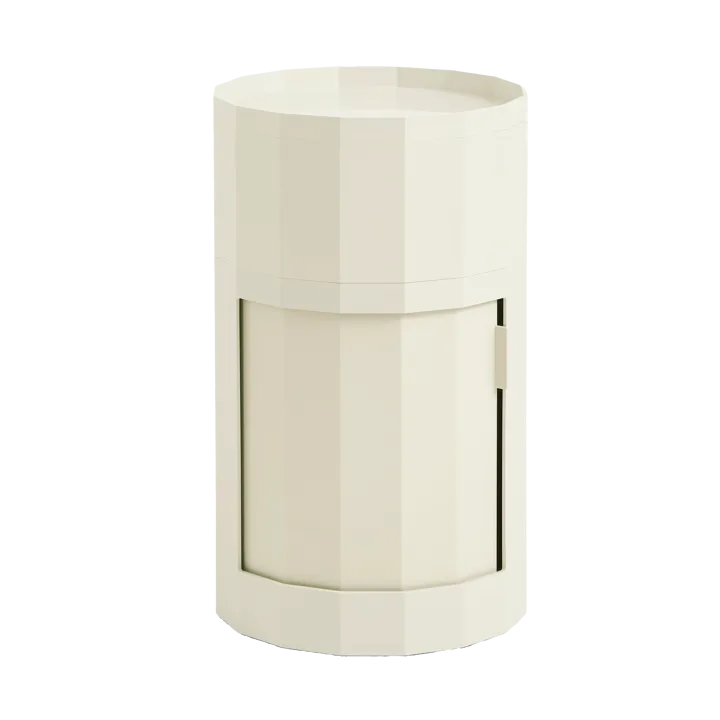 Table d'appoint Facet Cabinet 101 - Eggshell - HAY