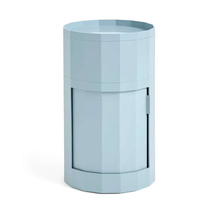 Table d'appoint Facet Cabinet 101 - Misty blue - HAY