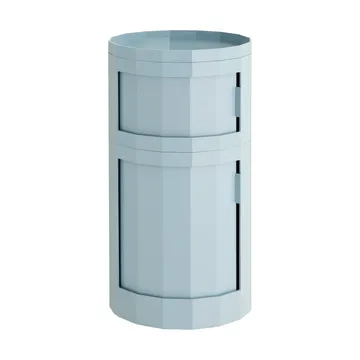 Table d’appoint Facet Cabinet 110 - Misty blue - HAY