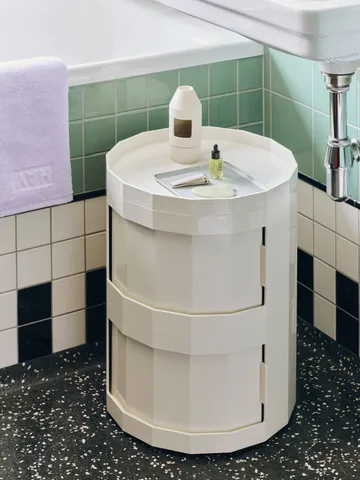 Table d’appoint Facet Cabinet 20 - Eggshell - HAY