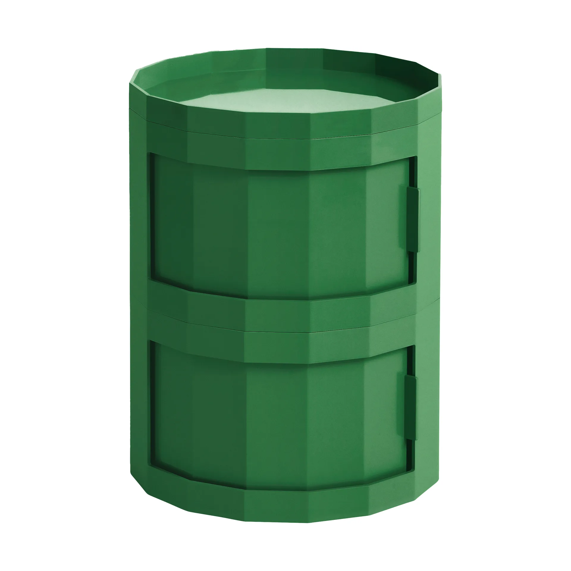 Table d’appoint Facet Cabinet 20, Spinach green HAY