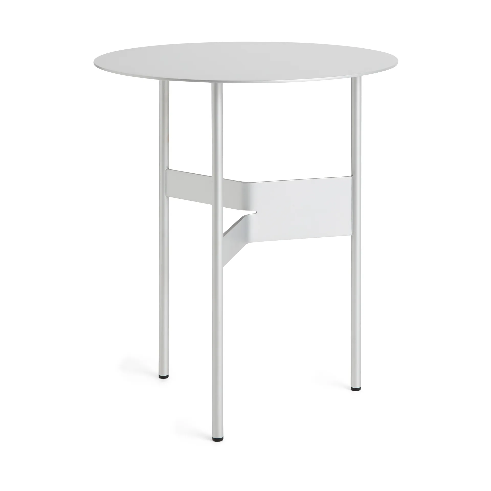 Table d'appoint Shim coffee table Ø45 cm, Silver grey HAY