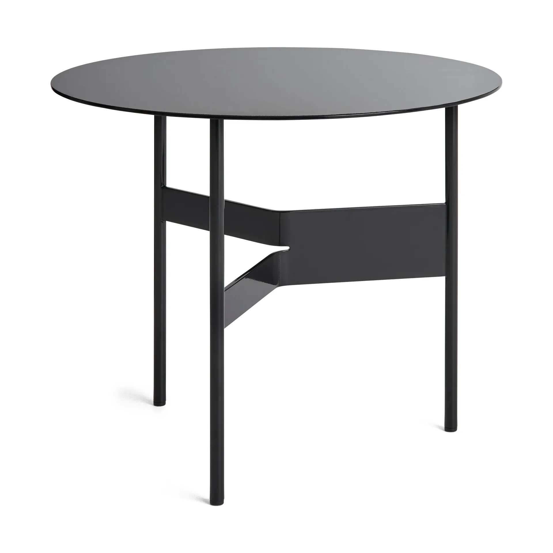 Table d'appoint Shim coffee table Ø54 cm, Black HAY