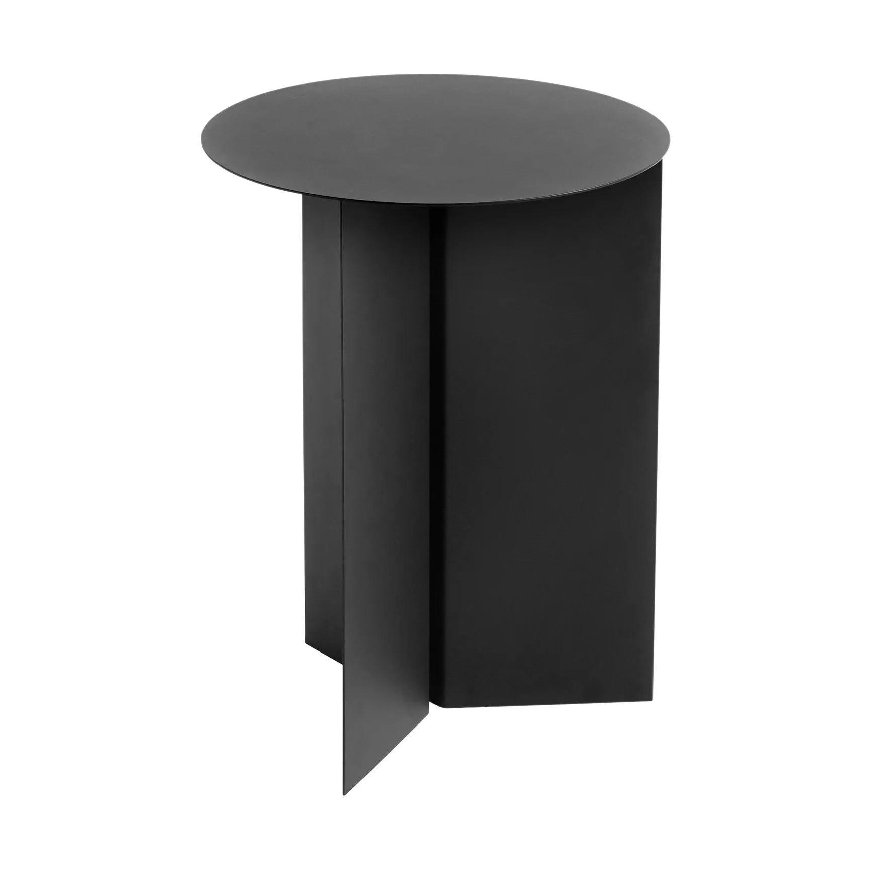 Table d'appoint Slit high Ø35 cm, Black HAY