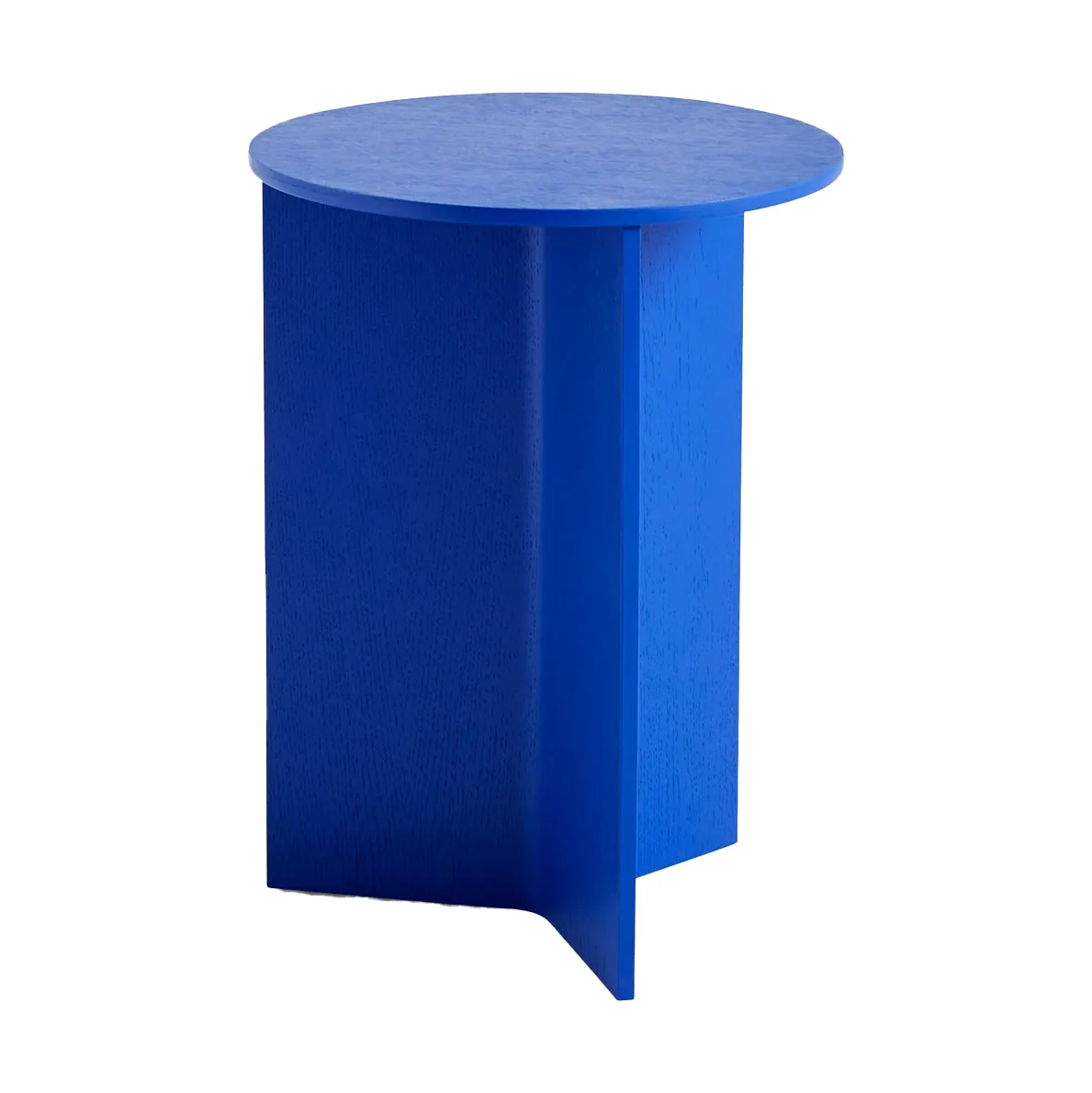 Table d'appoint Slit high Ø35 cm, Vivid blue HAY