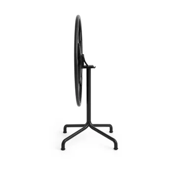 Table Deville - Anthracite, Ø80x74 cm - HAY