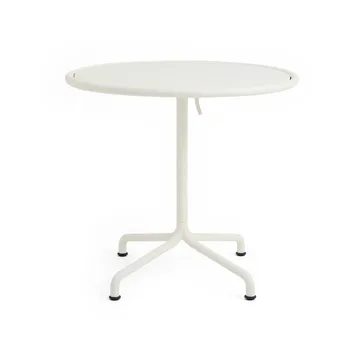 Table Deville - Cream white, Ø80x74 cm - HAY