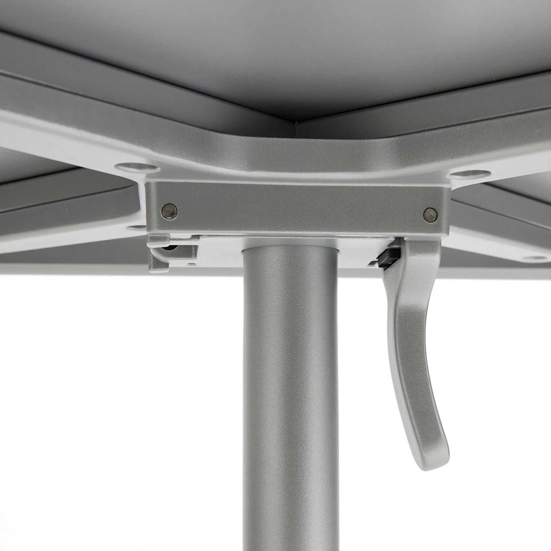 Table Deville, Silver grey, 60x70x74 cm HAY