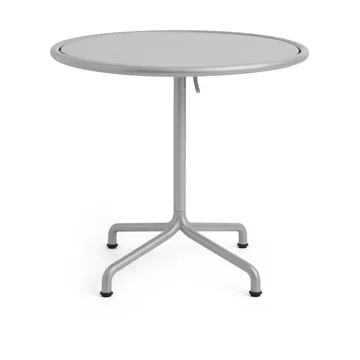 Table Deville - Silver grey, Ø80x74 cm - HAY