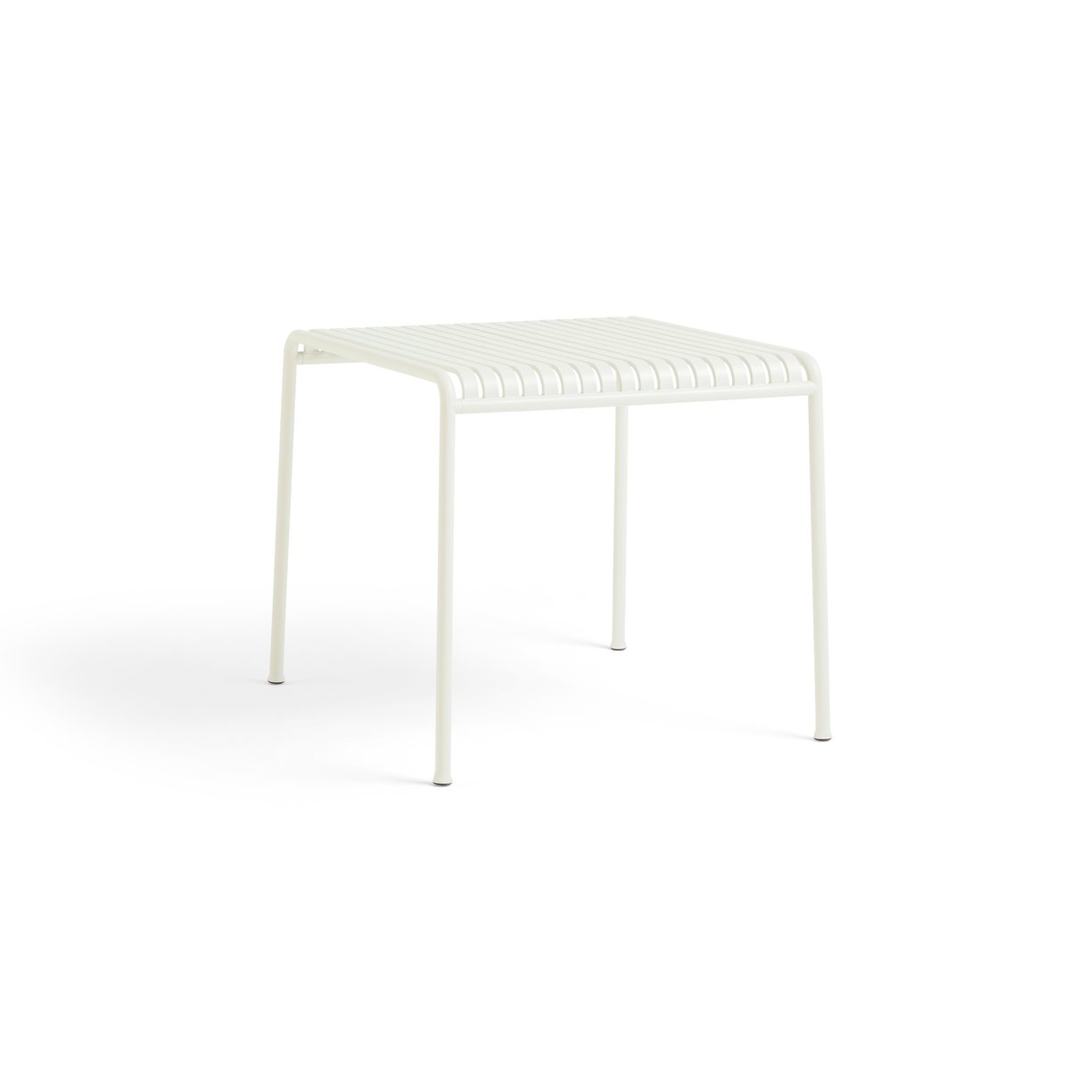 HAY Table Palissade 82,5x90 cm Cream white | Design Scandinave | Tables de jardin | Blanc