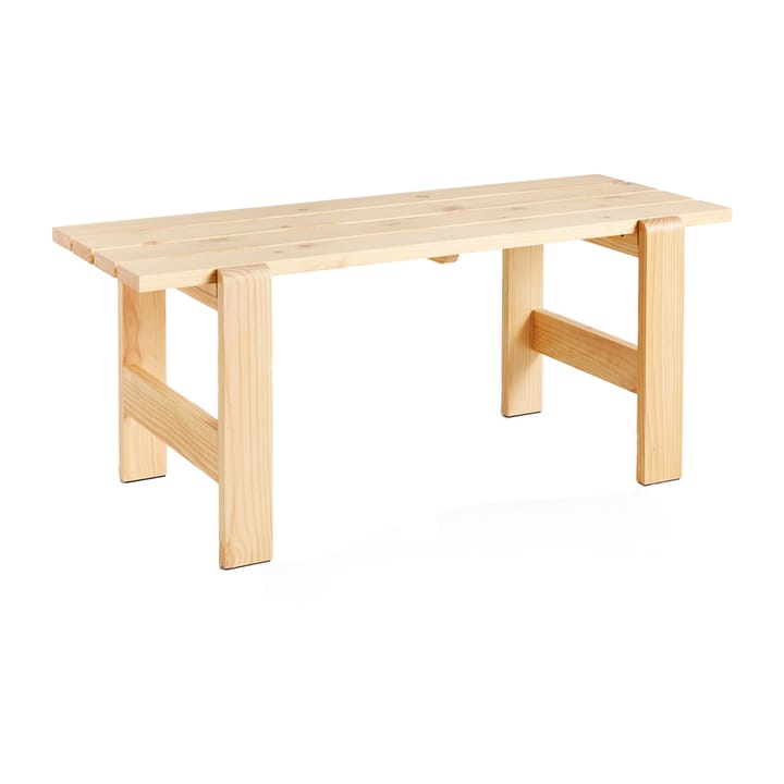 Table Weekday 180x66 cm pin laqué - Natural - HAY