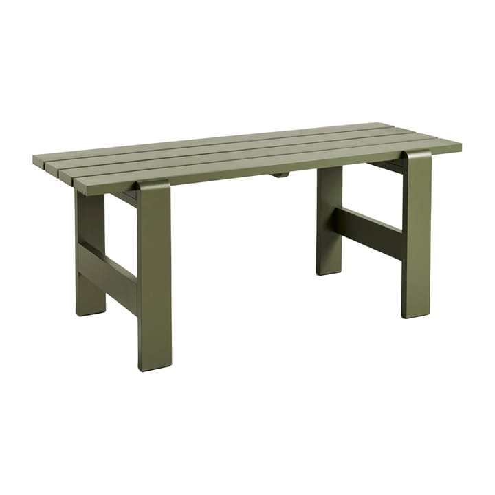 Table Weekday 180x66 cm pin laqué - Olive - HAY