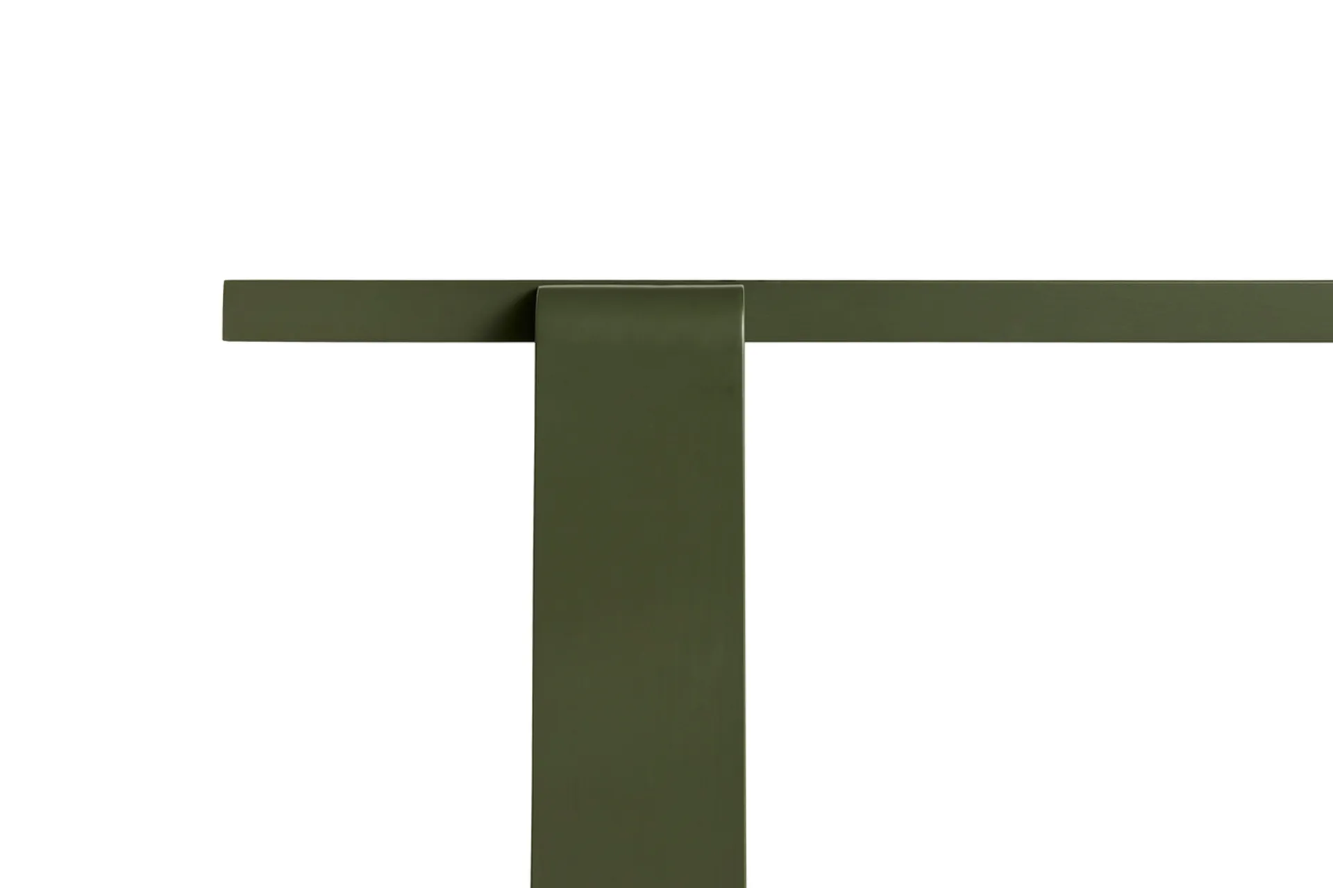Table Weekday 180x66 cm pin laqué, Olive HAY