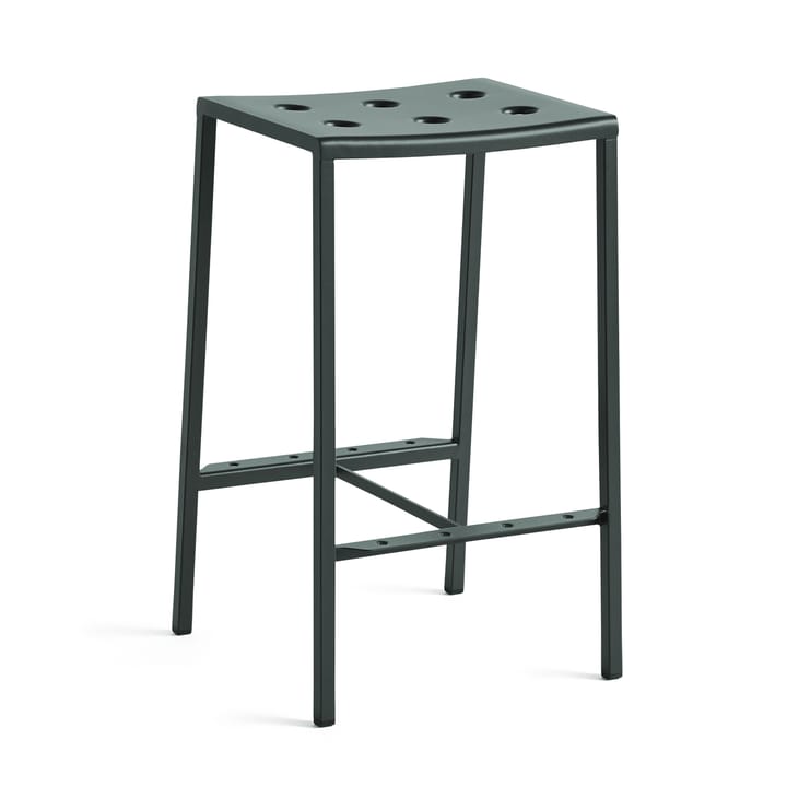 Tabouret de bar Balcony bas 65 cm - Dark forest - HAY