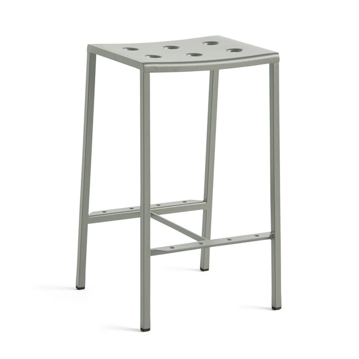 Tabouret de bar Balcony bas 65 cm - Desert green - HAY