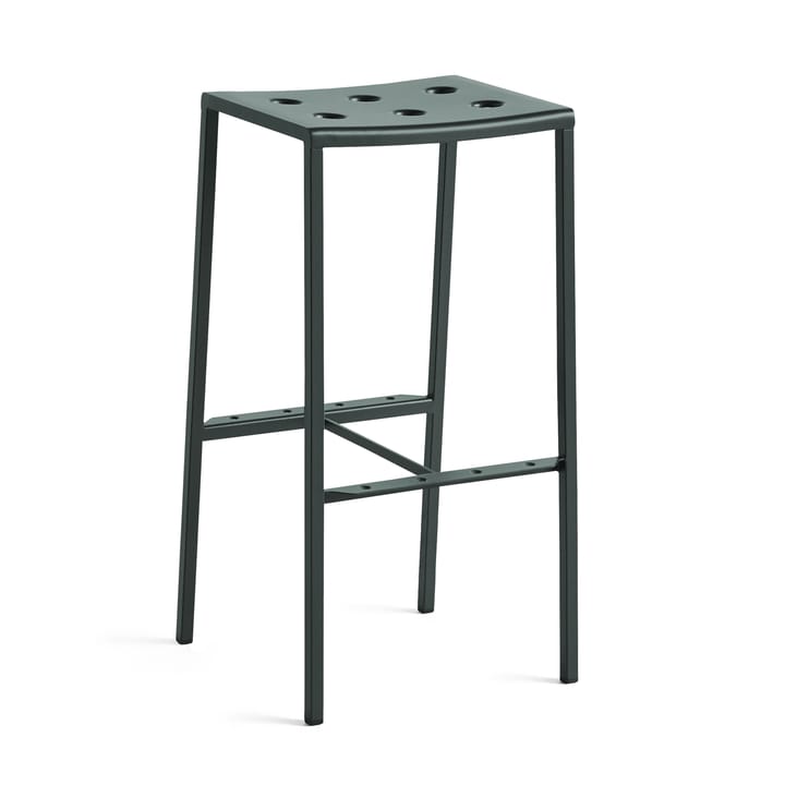 Tabouret de bar Balcony haut 75 cm - Dark forest - HAY