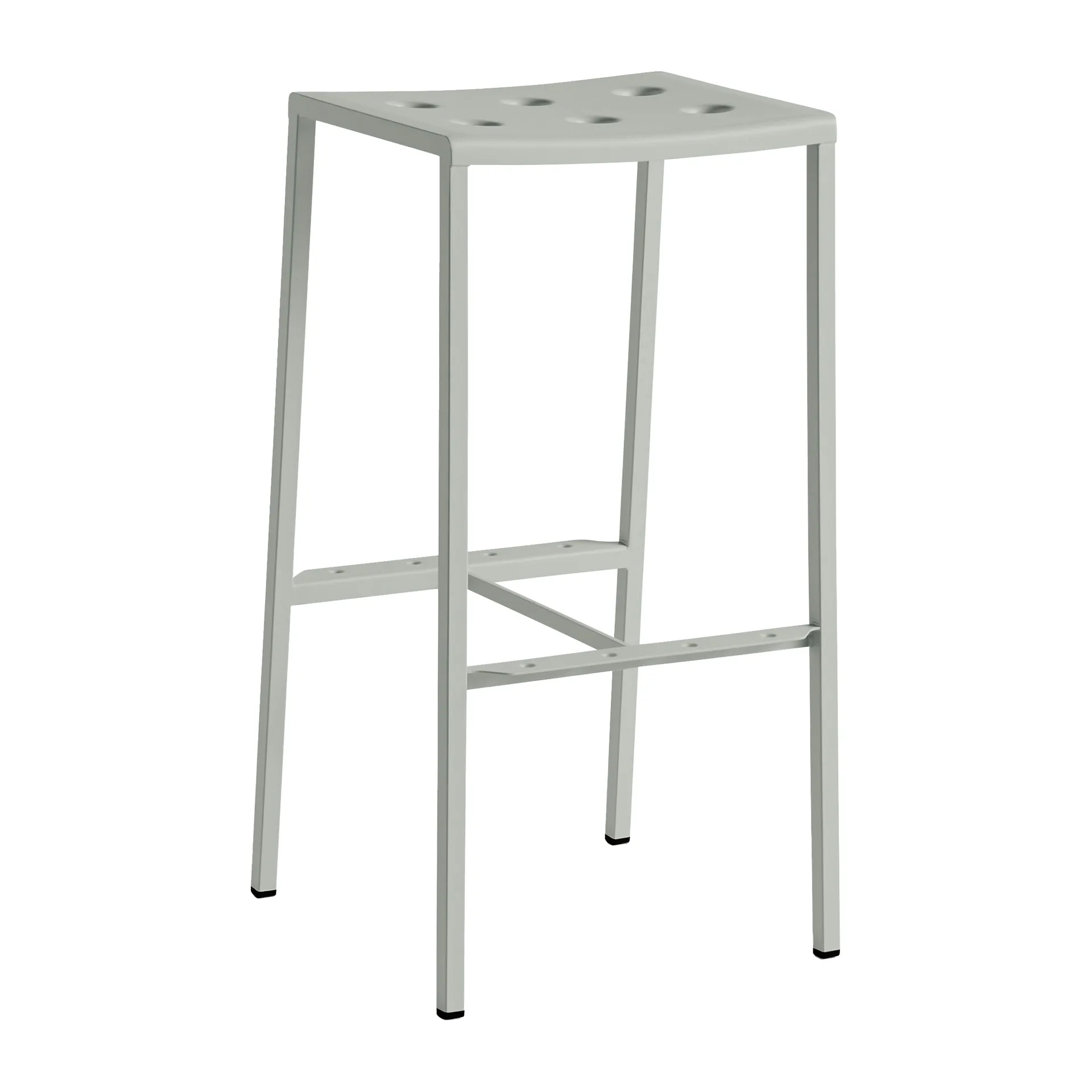 Tabouret de bar Balcony haut 75 cm, Desert green HAY