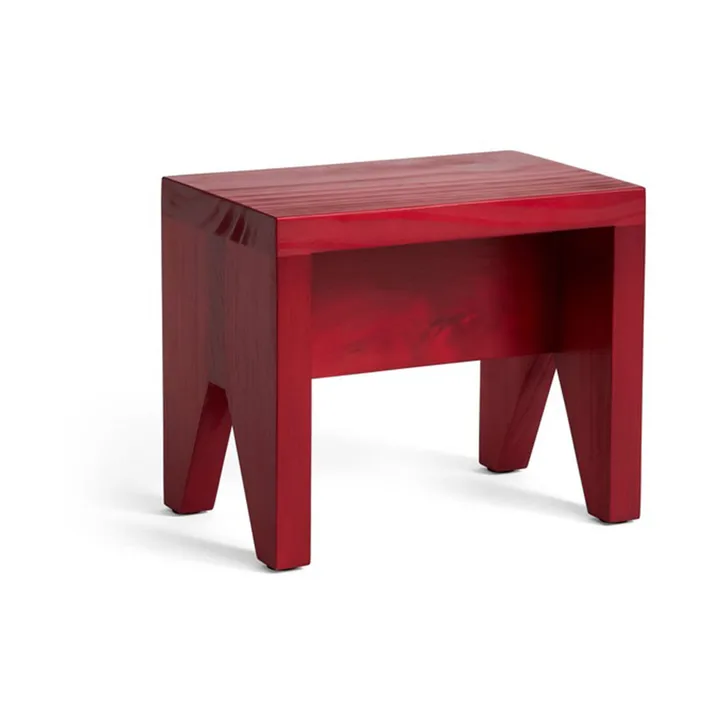 Tabouret Manolito Short - Red, 30 cm - HAY