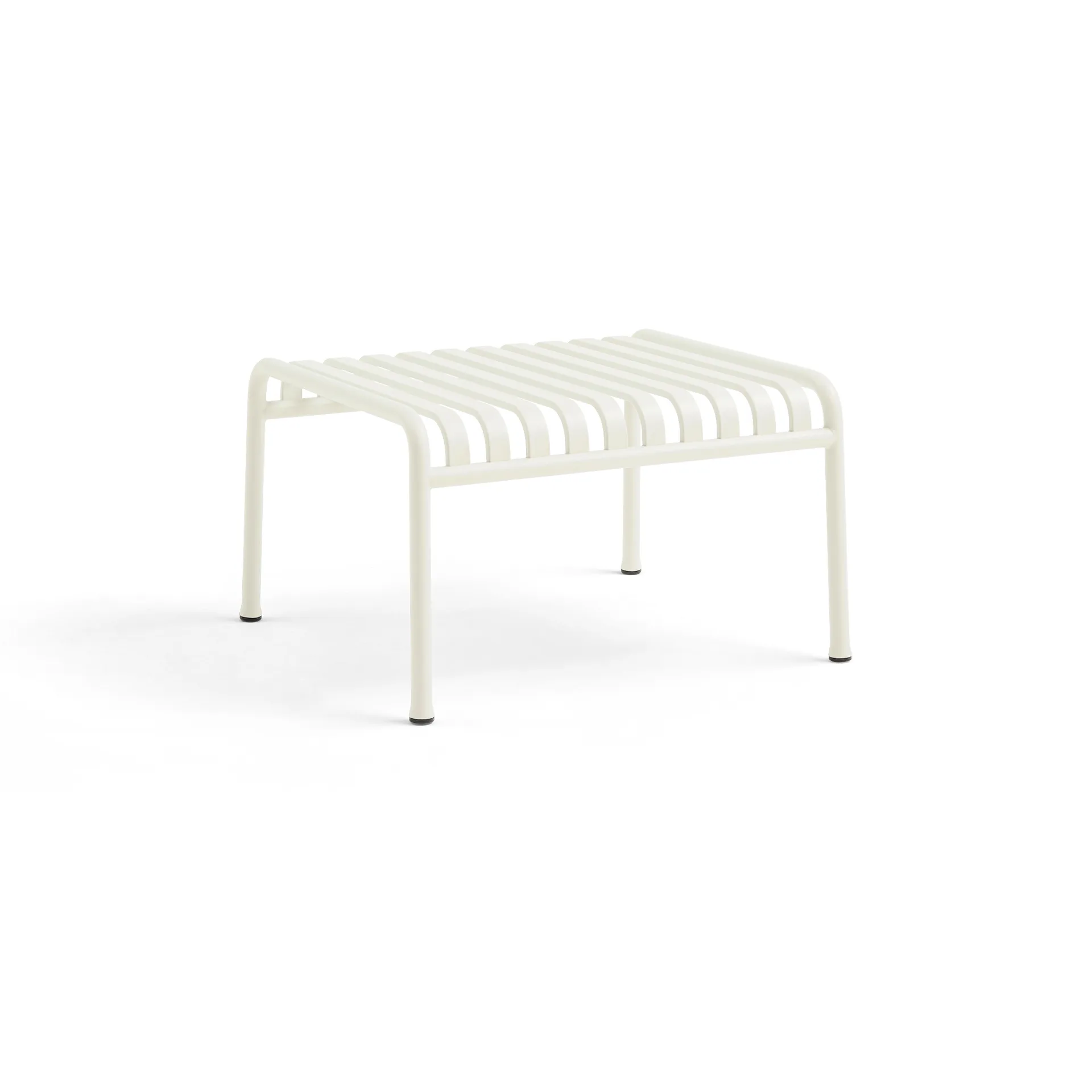 Tabouret Ottoman Palissade, Cream white HAY