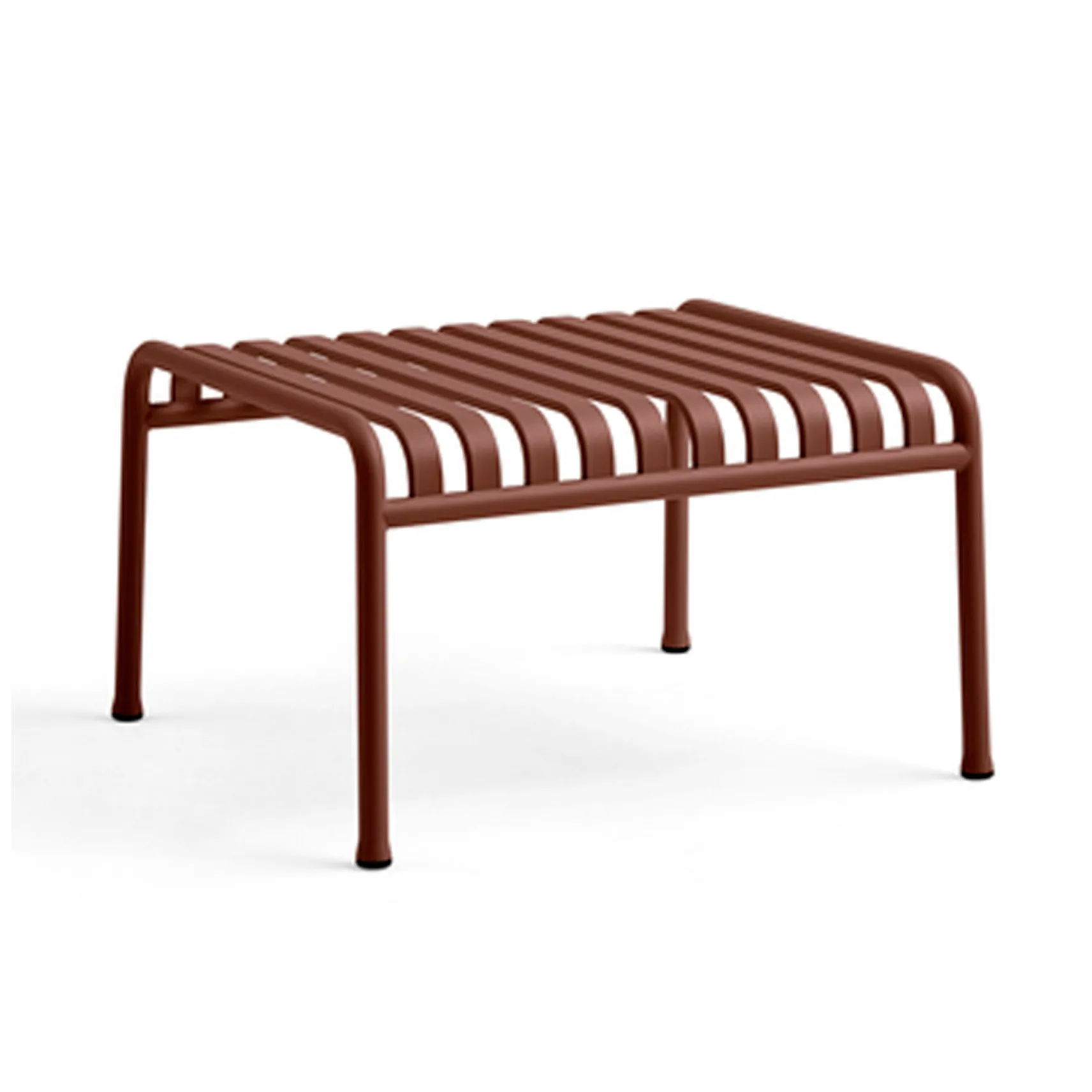 Tabouret Ottoman Palissade, Iron red HAY