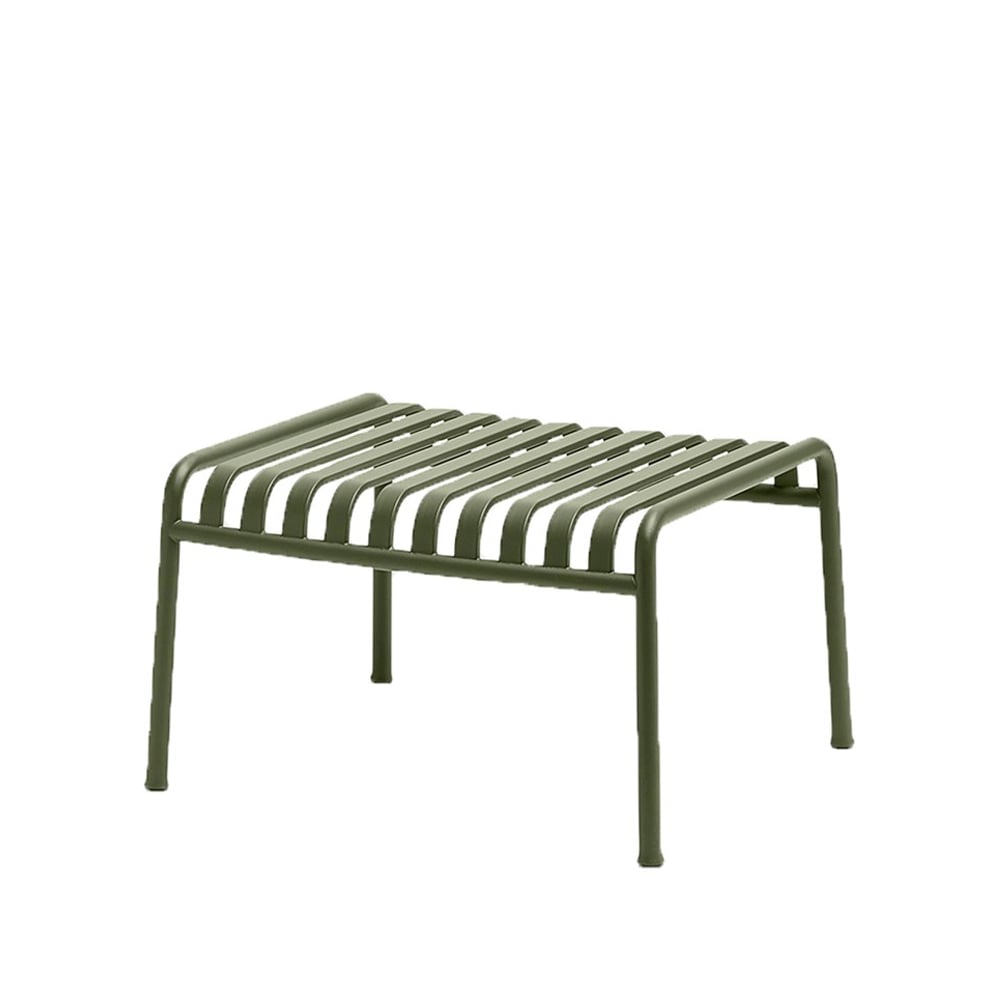 HAY Tabouret Ottoman Palissade olive | Design Scandinave | Vert