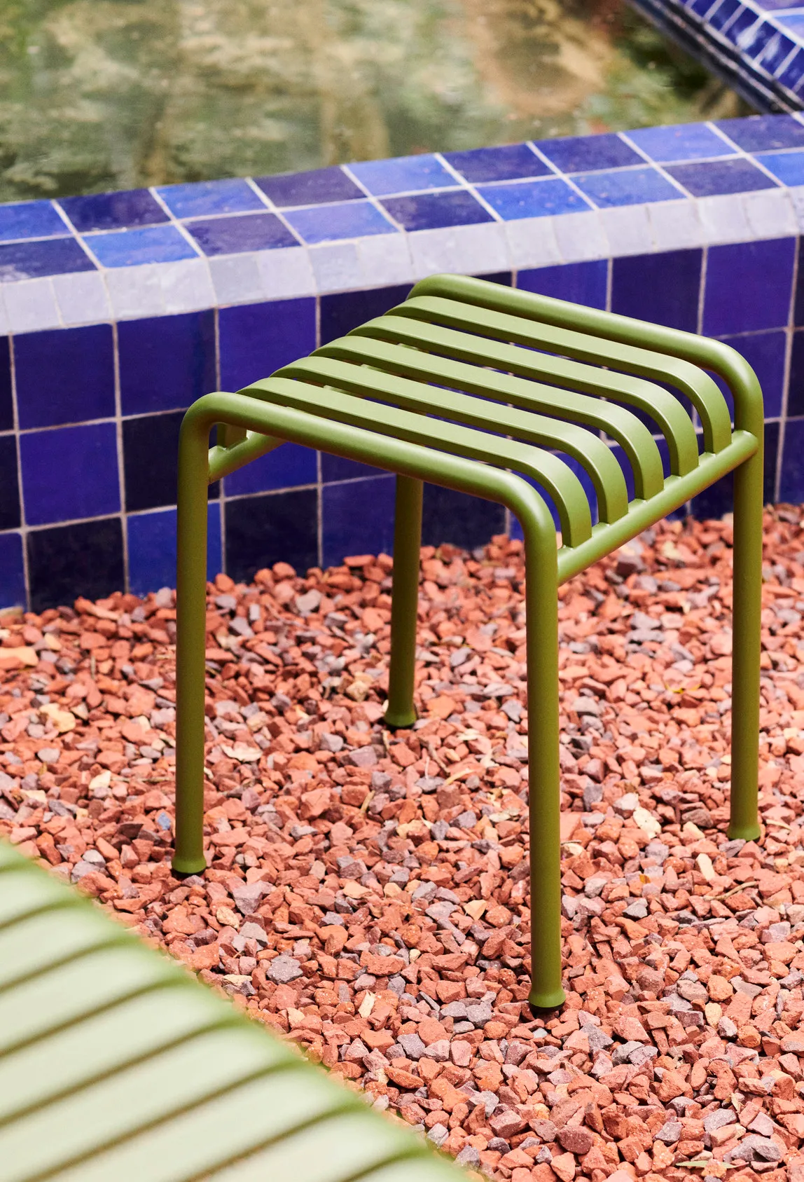 Tabouret Palissade, Olive HAY