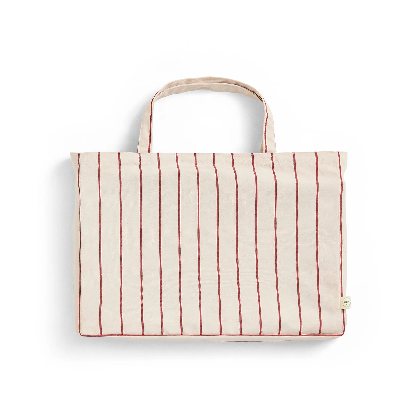 Tabouret pliable Outdoor Market, Beige-red HAY