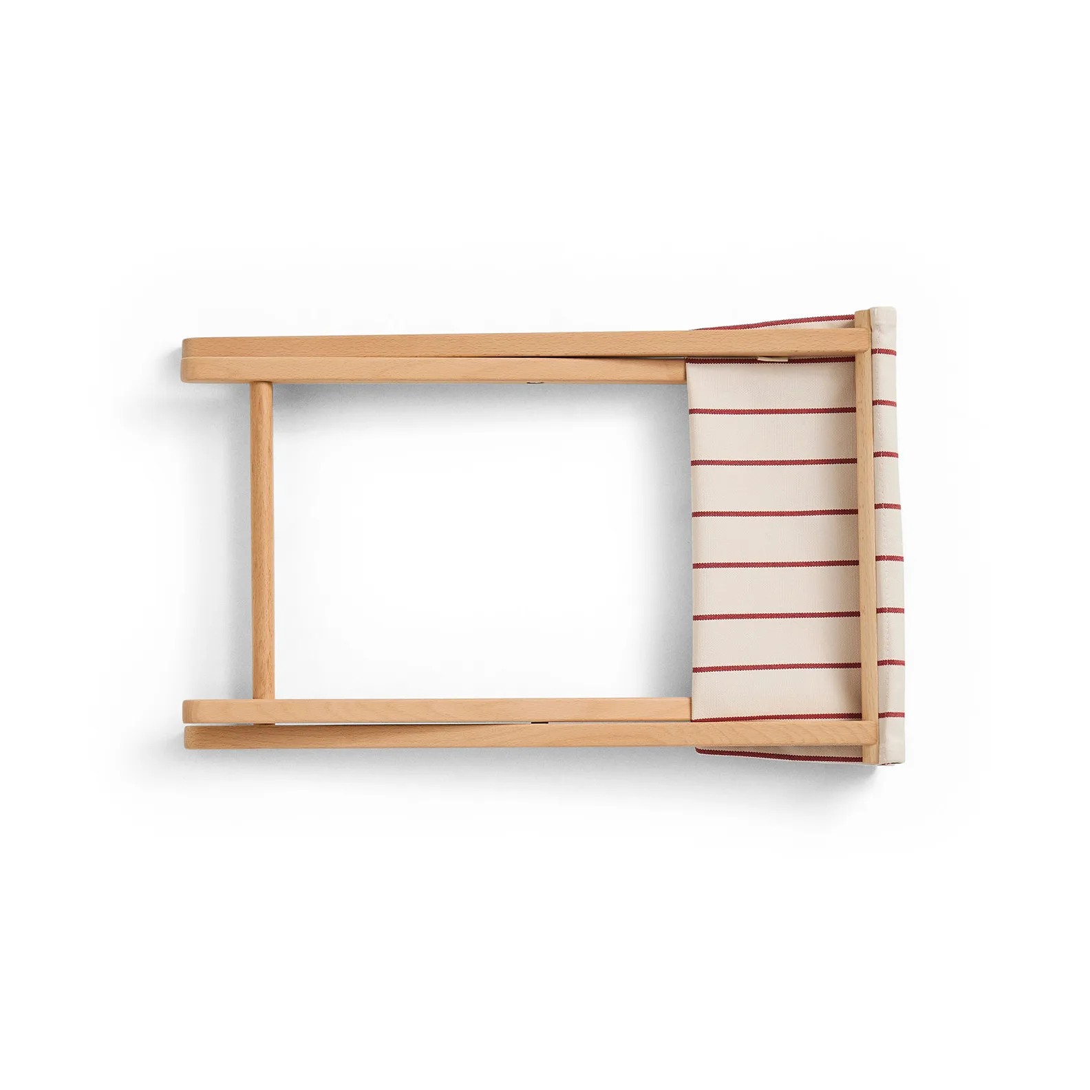 Tabouret pliable Outdoor Market, Beige-red HAY