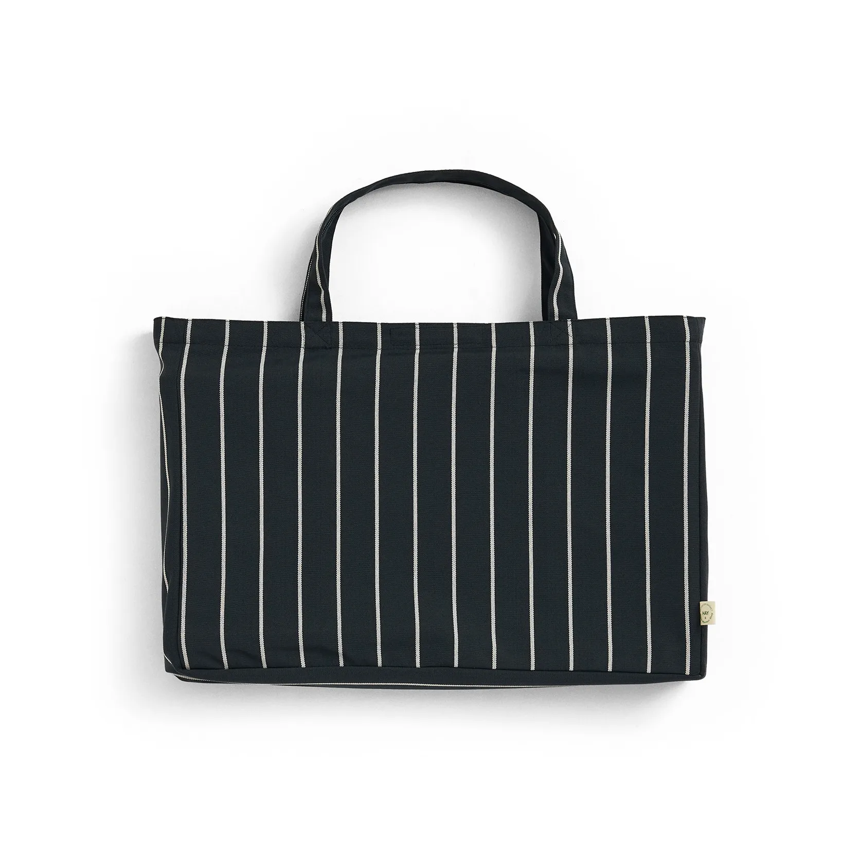 Tabouret pliable Outdoor Market, Black-beige HAY