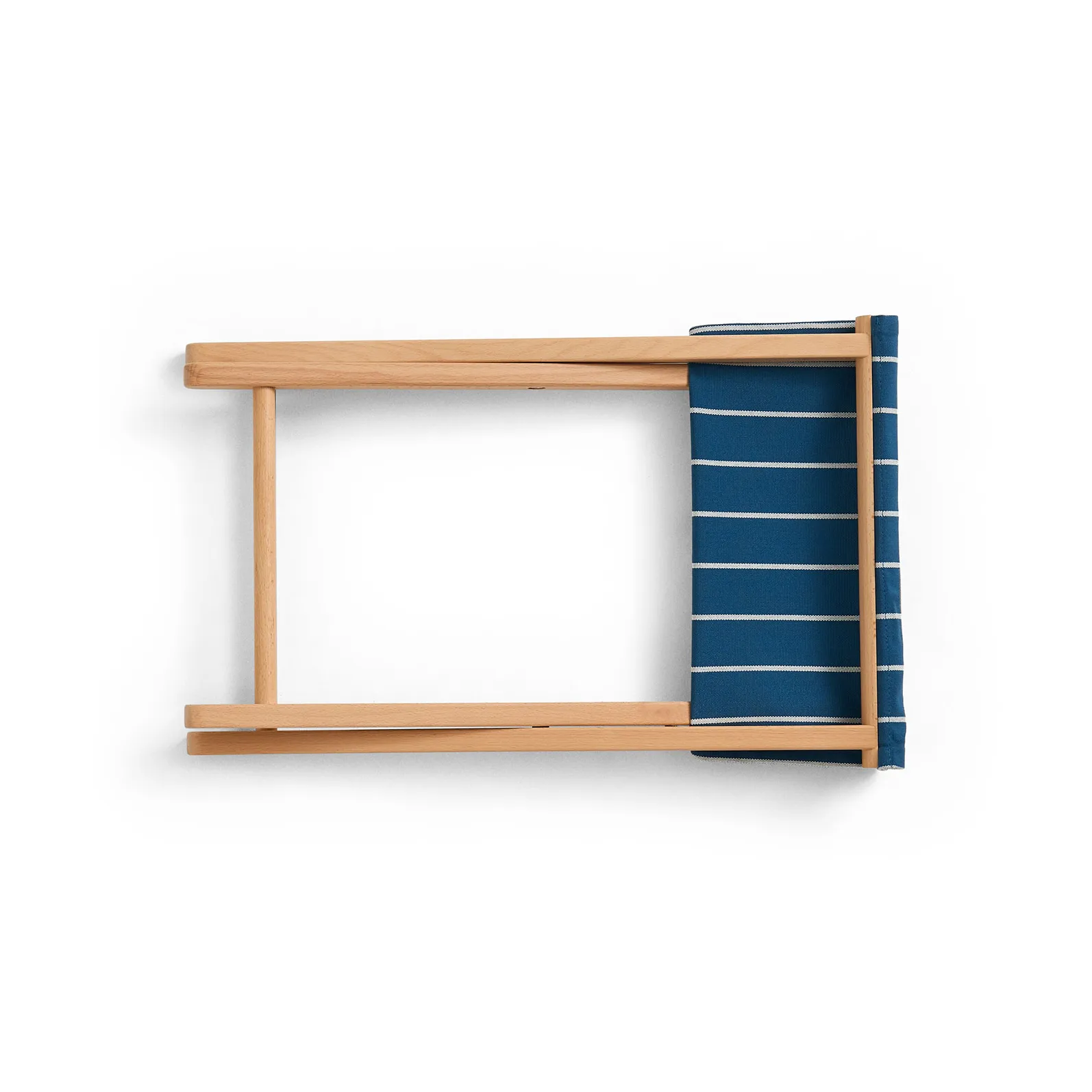 Tabouret pliable Outdoor Market, Blue-beige HAY