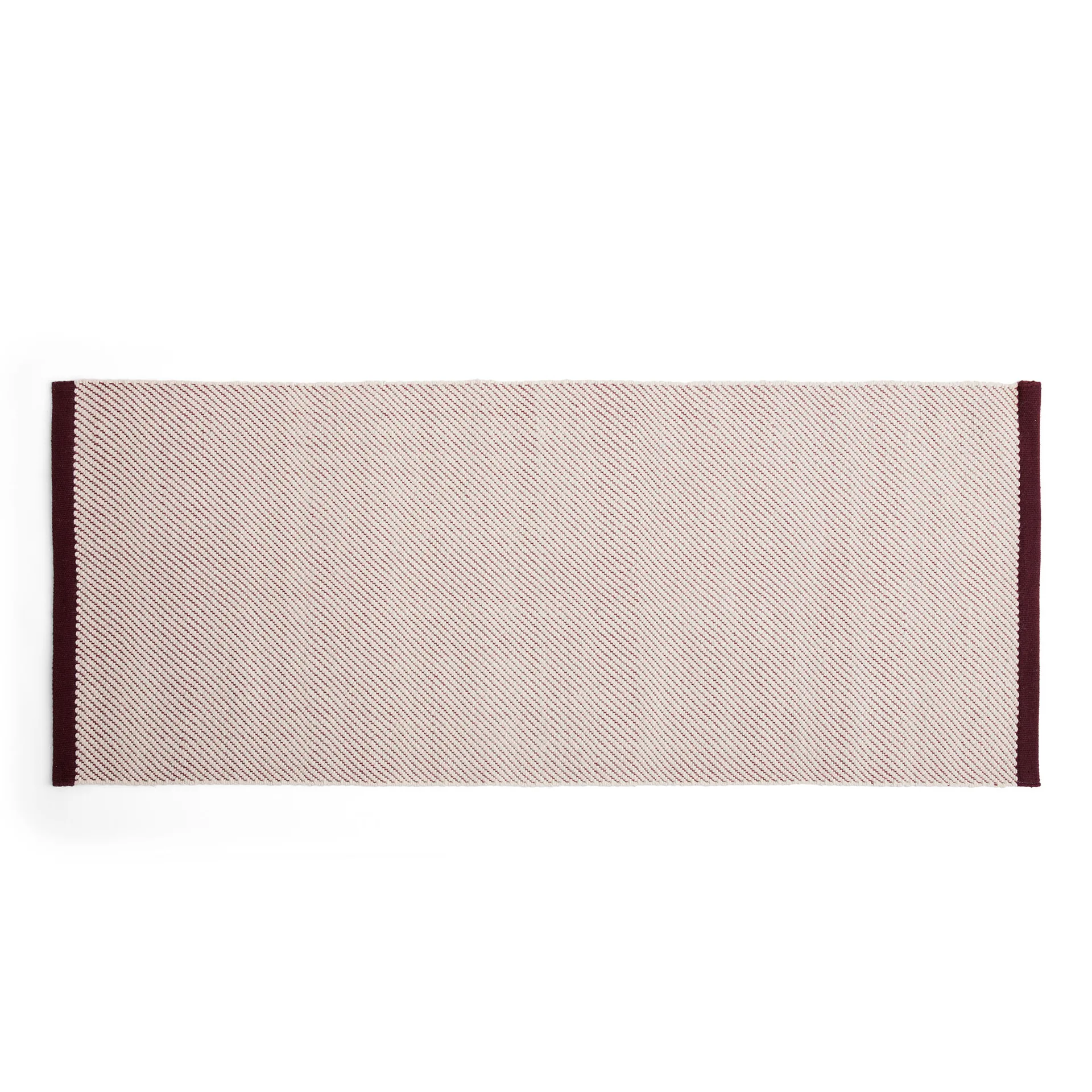 Tapis Bias 80x200 cm, Cherry tint HAY