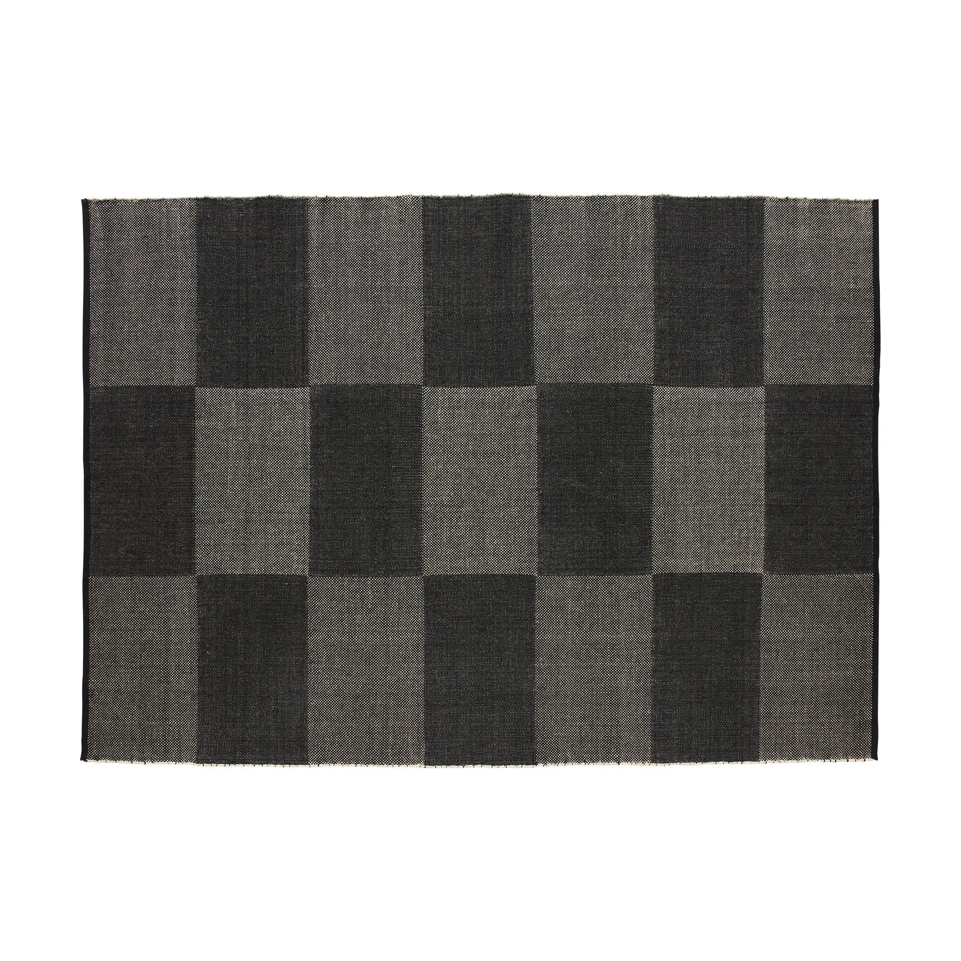 Tapis Check L, Black 170x240 cm HAY