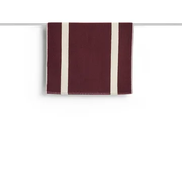Tapis de bain Stripe - Bordeaux, 50x80 cm - HAY