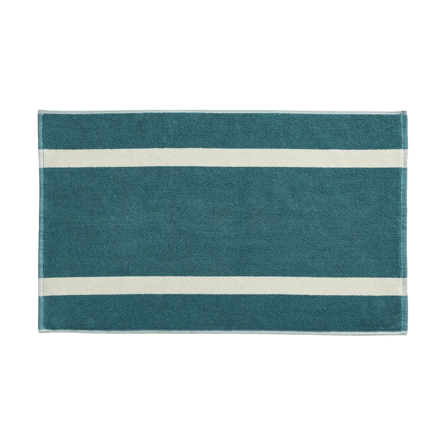 Tapis de bain Stripe, Petrol blue, 50x80 cm HAY