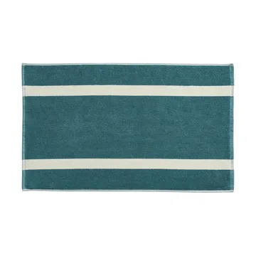 Tapis de bain Stripe - Petrol blue, 50x80 cm - HAY