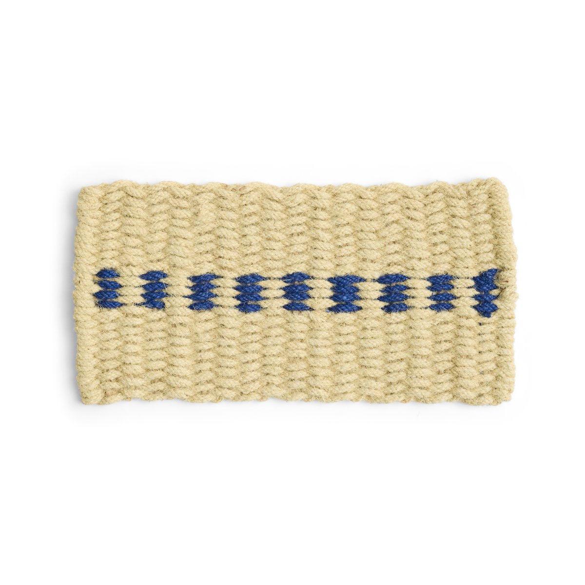 HAY Tapis de porte Coco Dot White-blue | Design Scandinave | Paillassons | Multi