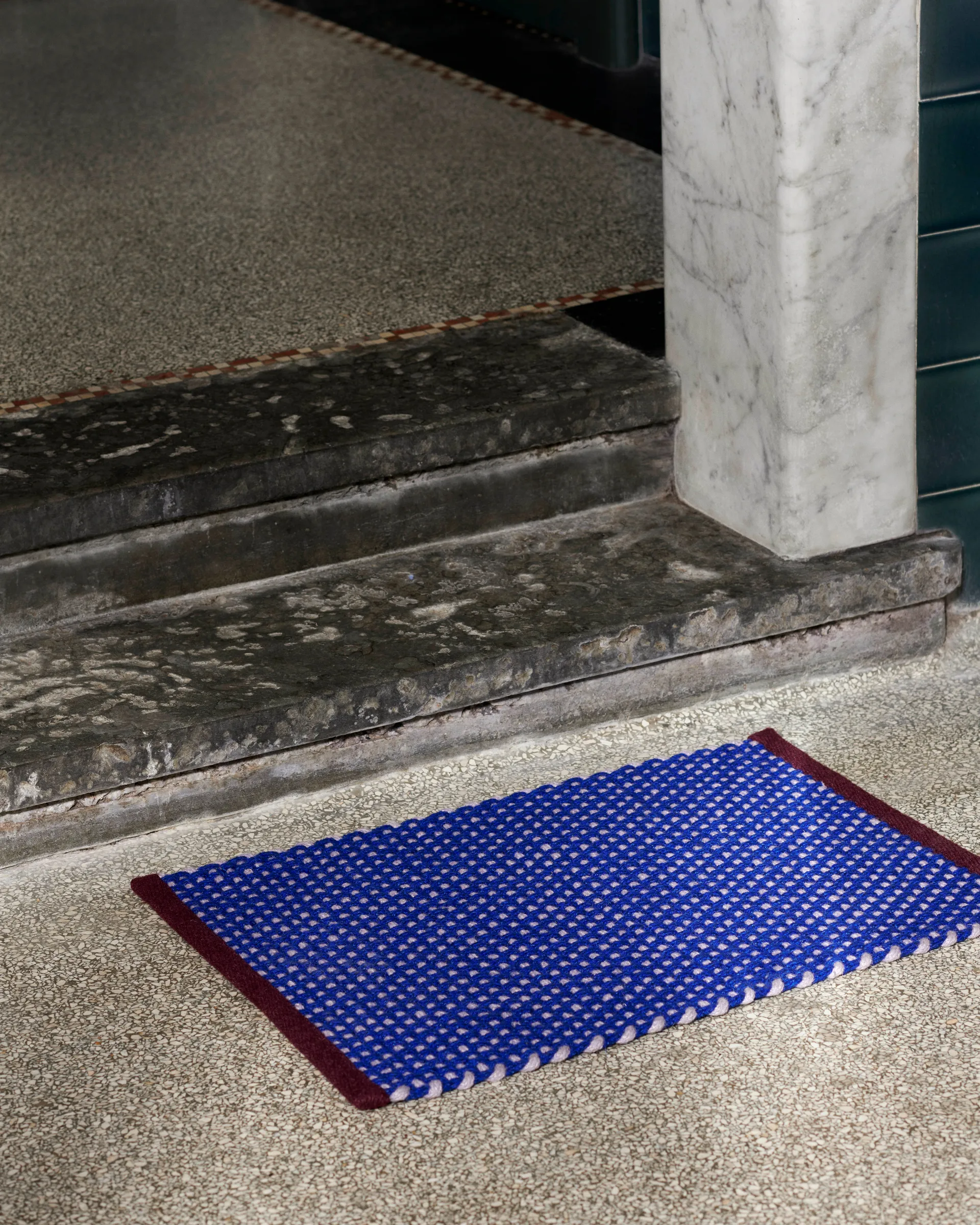 Tapis de porte HAY 50x70 cm, Royal blue HAY