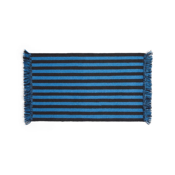 Tapis de porte Stripes and Stripes 52x95 cm - Blue - HAY