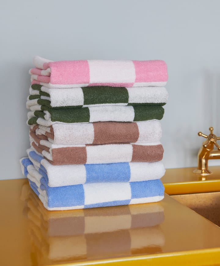 Tapis de salle de bain Check 50x90 cm, Pink HAY