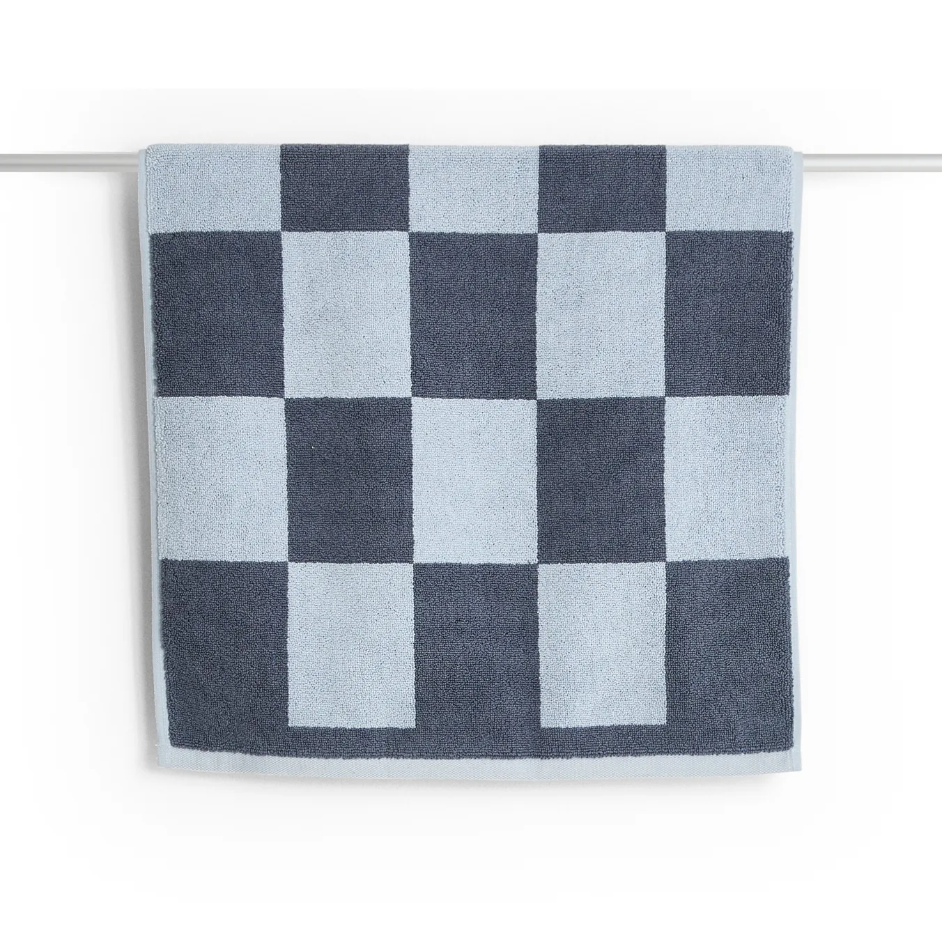 Tapis de salle de bain Check 50x90 cm, Steel blue HAY