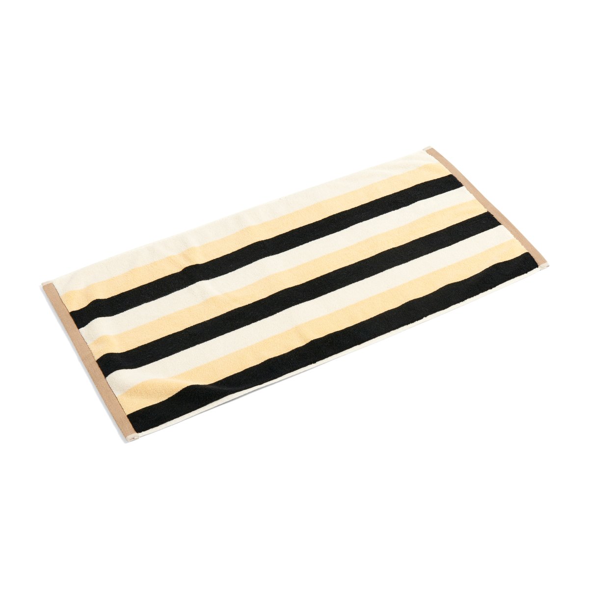 HAY Tapis de salle de bain Trio 50x95 cm Yellow | Design Scandinave | Tapis de bain | Jaune