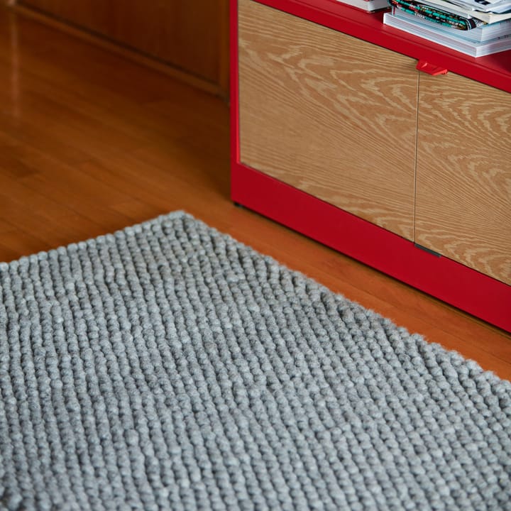 Tapis en laine Peas 140x200 cm, Dark grey HAY
