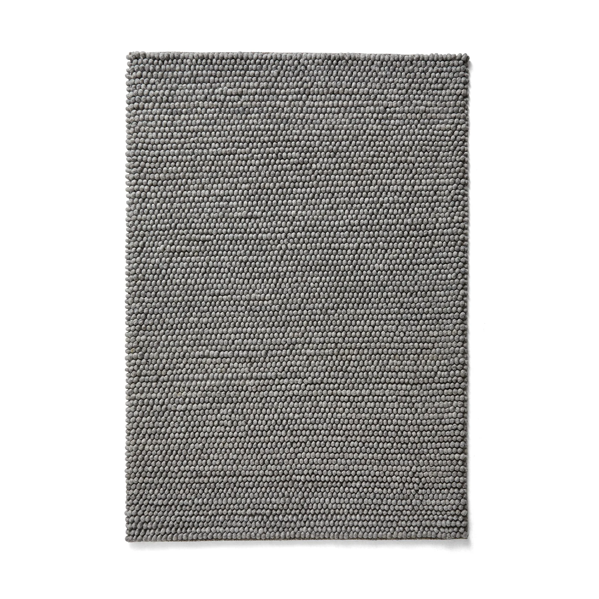 Tapis en laine Peas 140x200 cm, Medium grey HAY