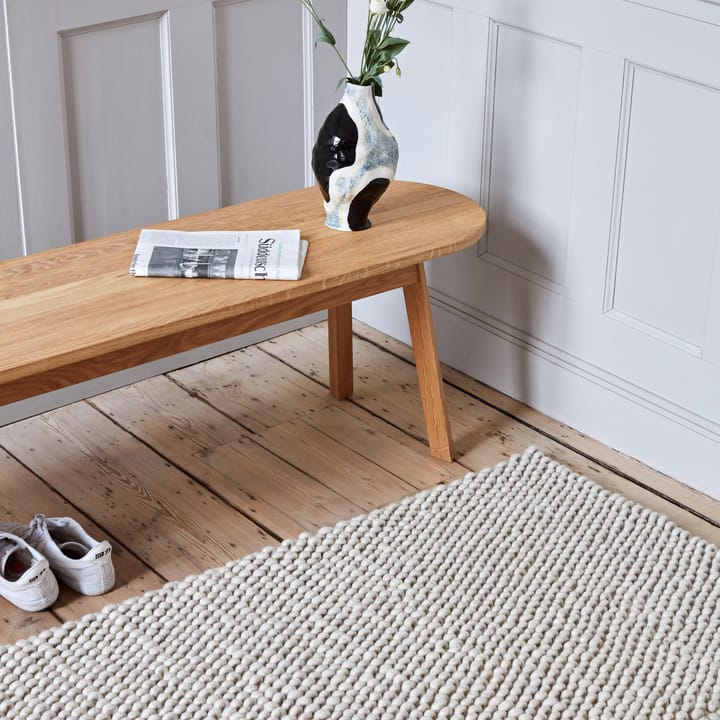 Tapis en laine Peas 200x300 cm, Soft grey HAY