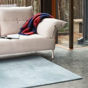 Tapis en laine Raw No 2 200x300 cm - Light blue - HAY