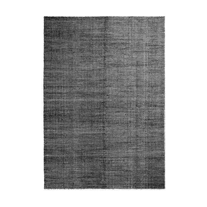 Tapis kélim Moiré 140x200 cm - Noir - HAY