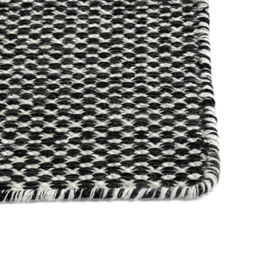 Tapis kélim Moiré 170x240 cm - Noir - HAY