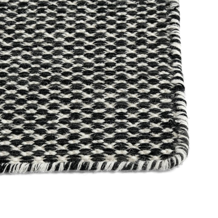 Tapis kélim Moiré 170x240 cm, Noir HAY